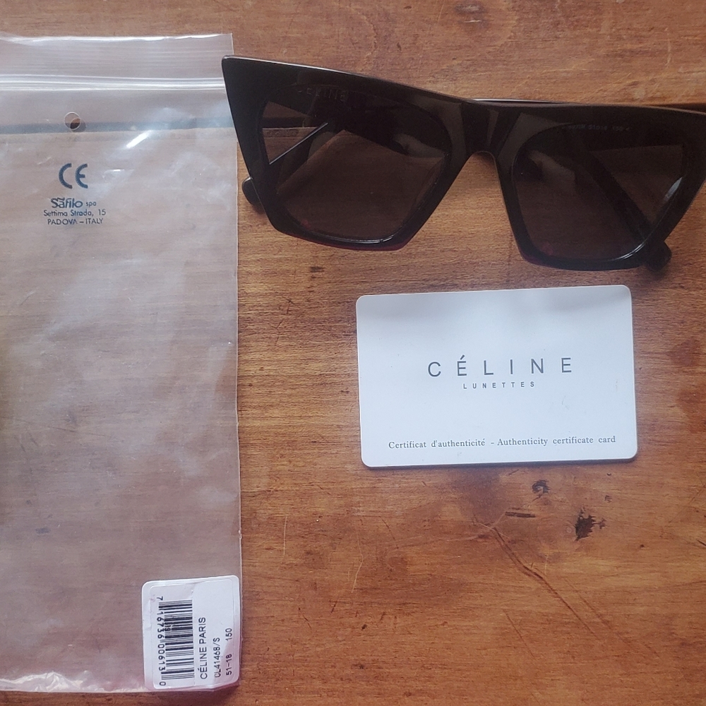 Celine Black Sunglasses - Picture 5 of 10